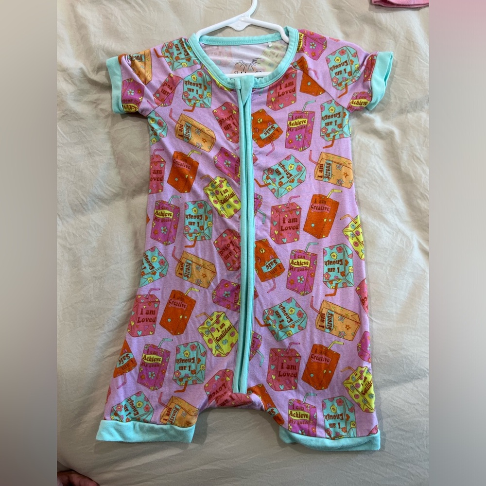 Blake and Rae Affirmation Juice Box Shorty